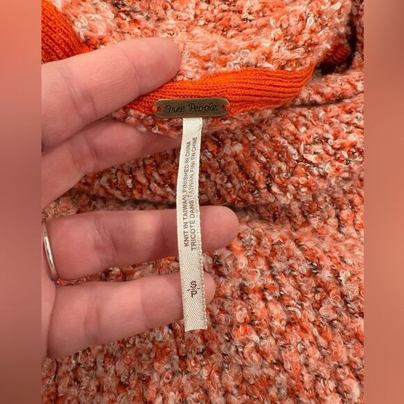 Free People BFF Sweater / Scarlet Flame - Picture 7 of 9